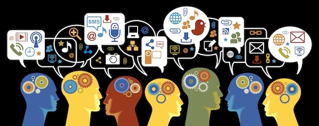 communication of people in global computer network
